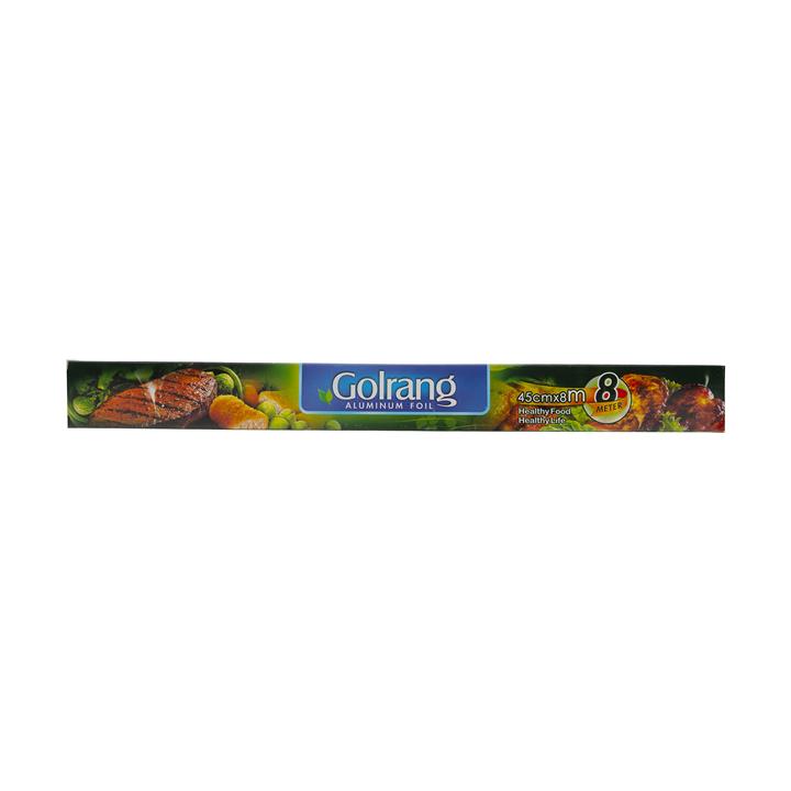 فویل آلومینیوم گلرنگ کد 5110010 رول 8 متری Golrang 5110010 Aluminum Foil Roll 8m